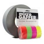 Visual Departures microGAFFER tape (Micro Gaffer Tape) (4 pack) 1-inch Wide x 8 Yards Long - 1 Orange, 1 Green, 1 Pink, 1 Yellow Visual Departures microGAFFER tape (Micro Gaffer Tape) (4 pack) 1-inch Wide x 8 Yards Long - 1 Orange, 1 Green, 1 Pink, 1 Yellow